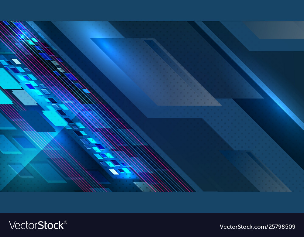 Metallic Stripe Tech Background