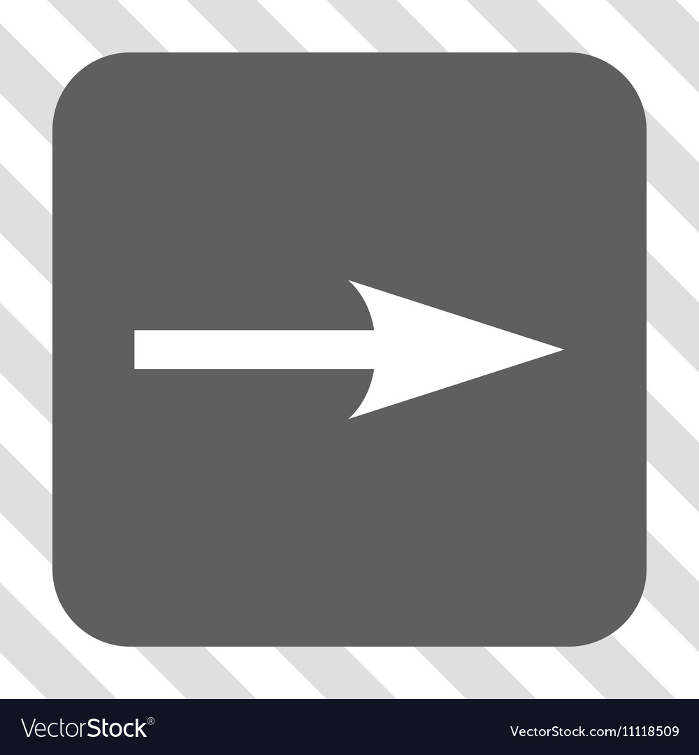 Sharp arrow right rounded square button
