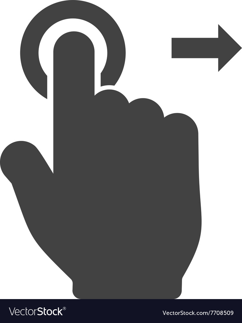 Tap and move right