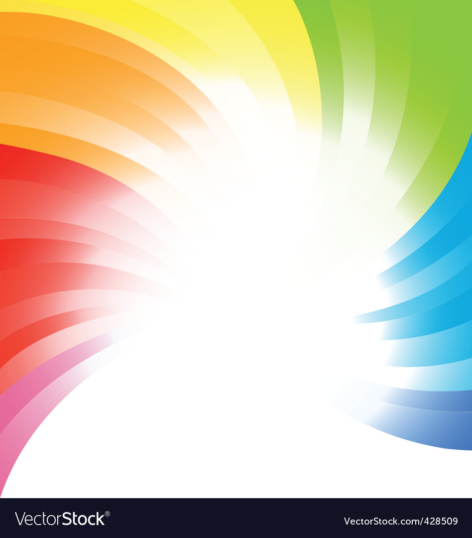 Download Vector rainbow background Royalty Free Vector Image