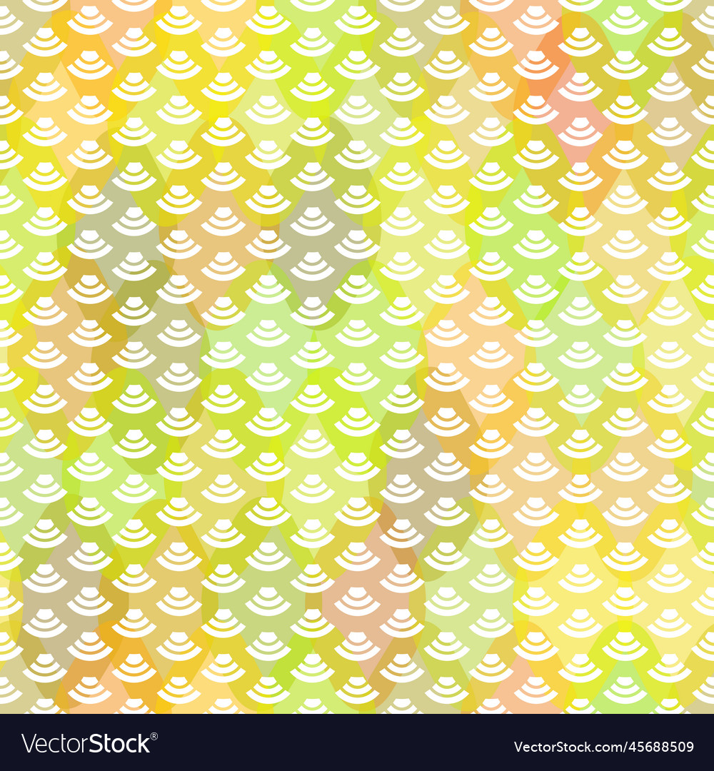 Wave seamless pattern abstract scales simple vector image Wave seamless pattern abstract scales simple