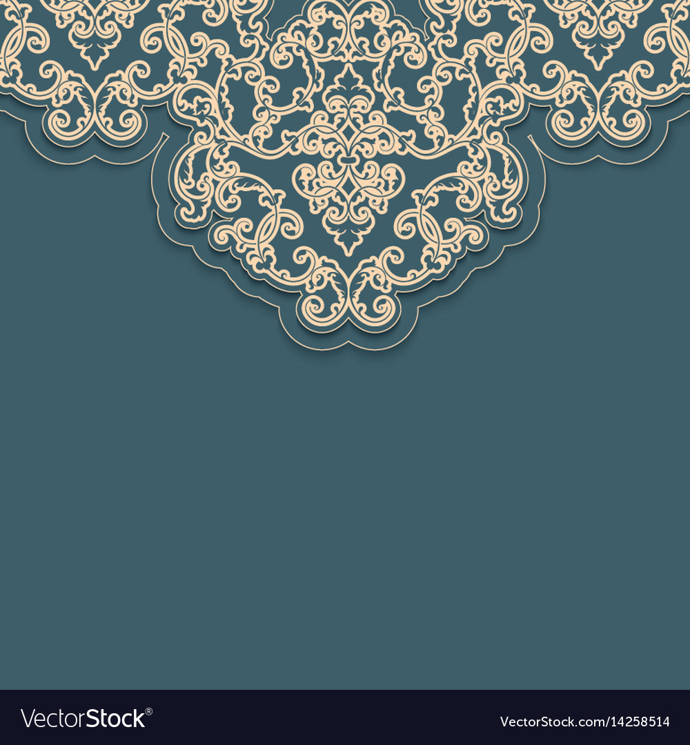 Abstract arabesque elements