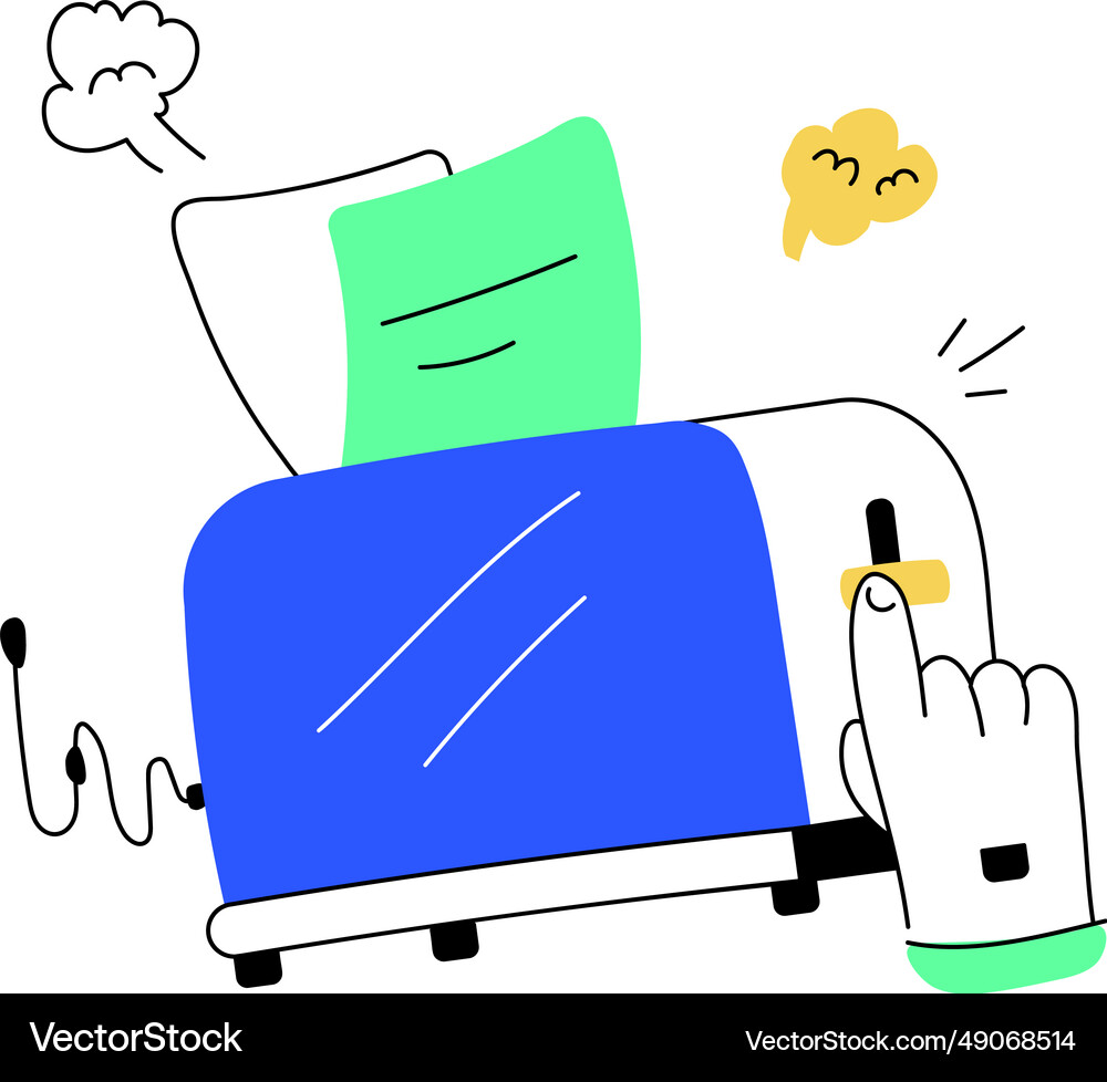 Burn file Royalty Free Vector Image - VectorStock