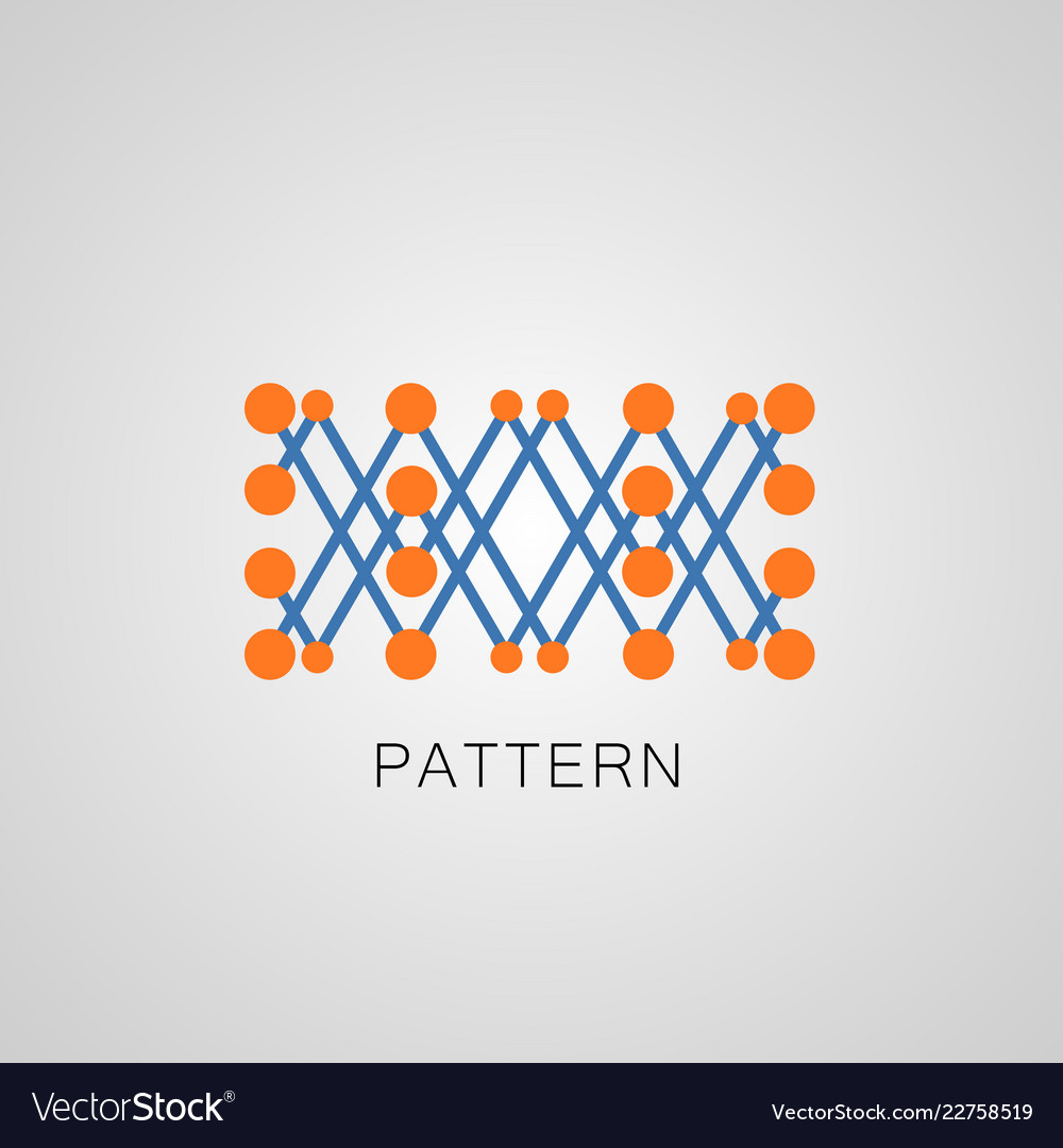 Abstract technology connect design vector image Abstract technology connect design