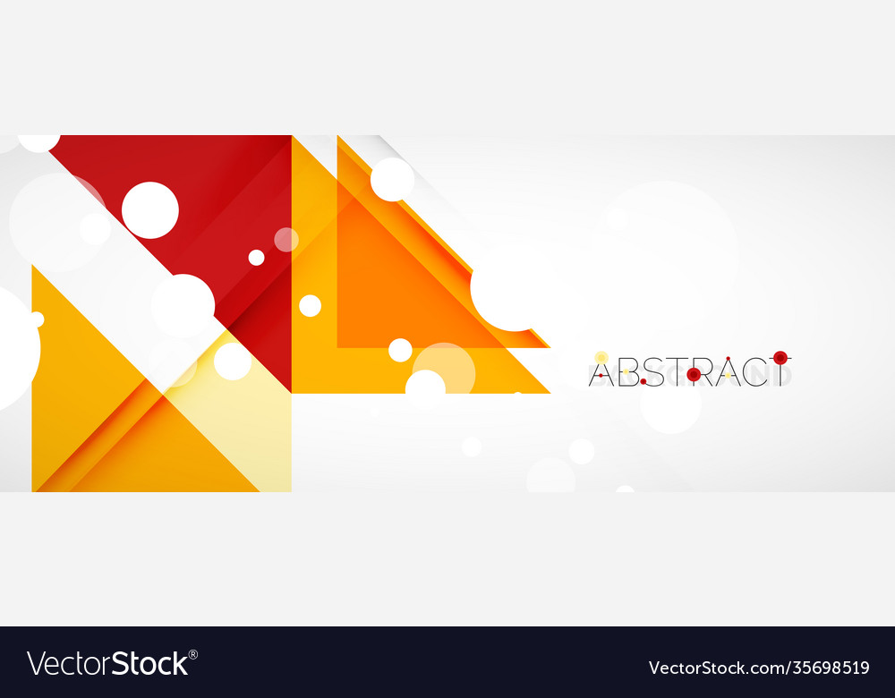 Geometric abstract background techno color Vector Image Geometric abstract background techno color