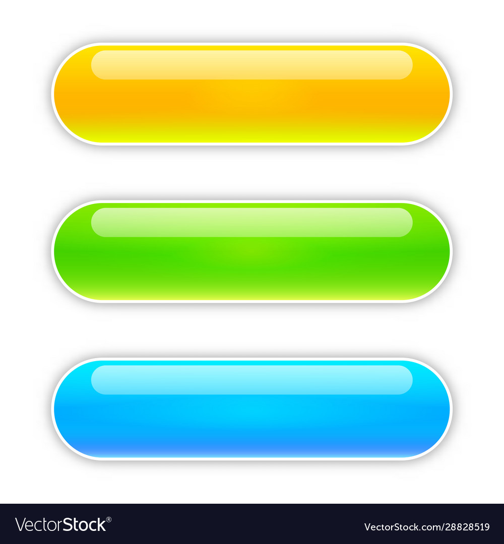 Glossy buttons