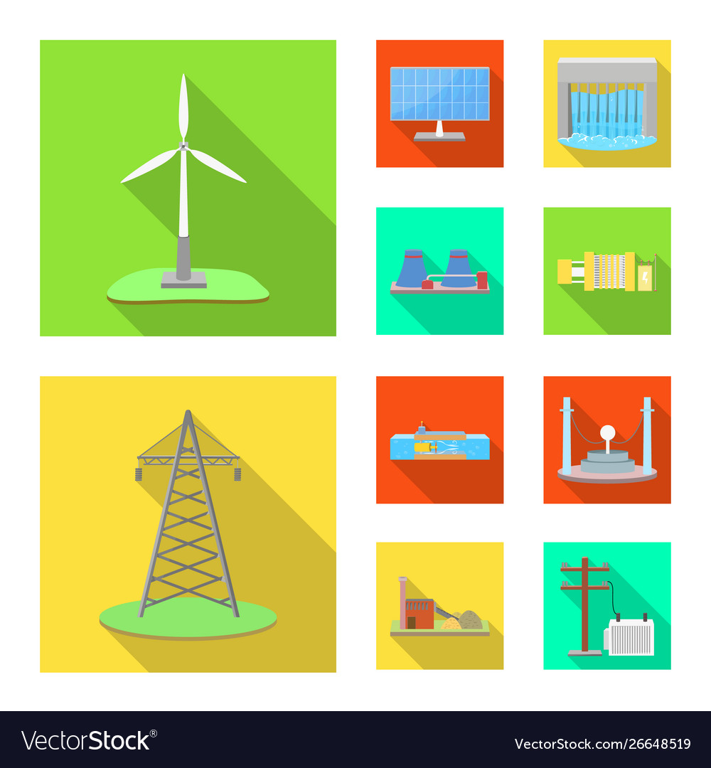 Isolated object source and environment icon vector image Isolated object source and environment icon