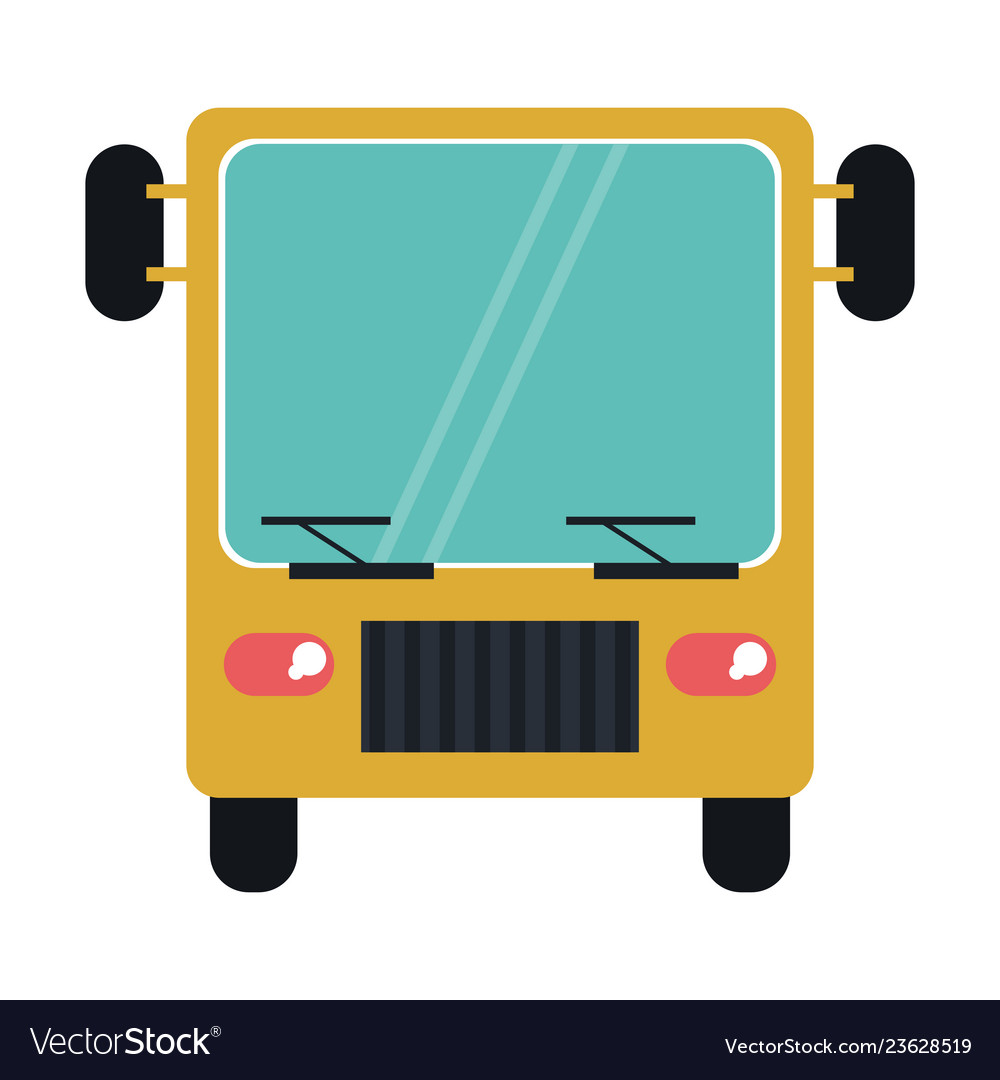 Public bus frontview