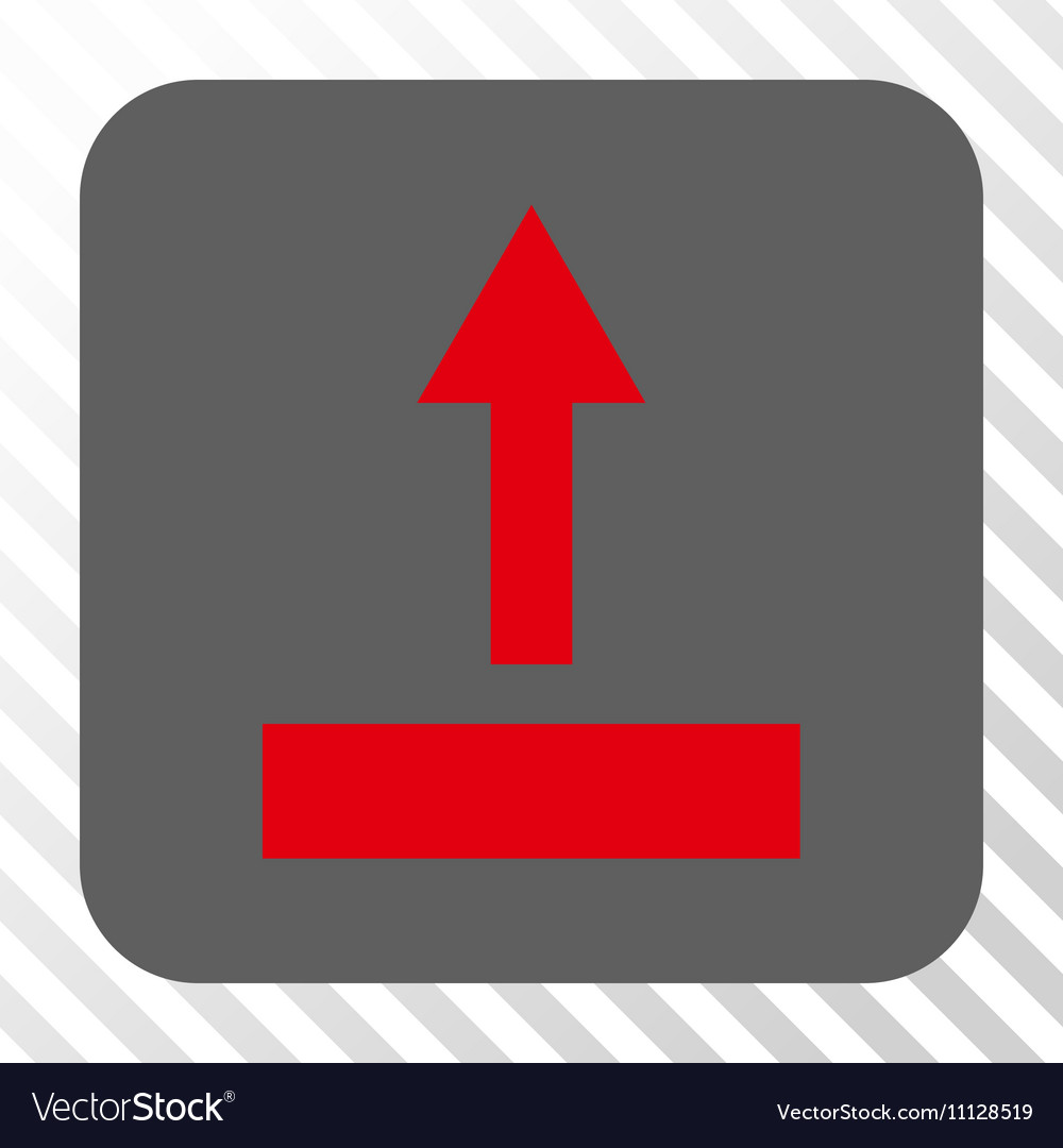 Pull up rounded square button