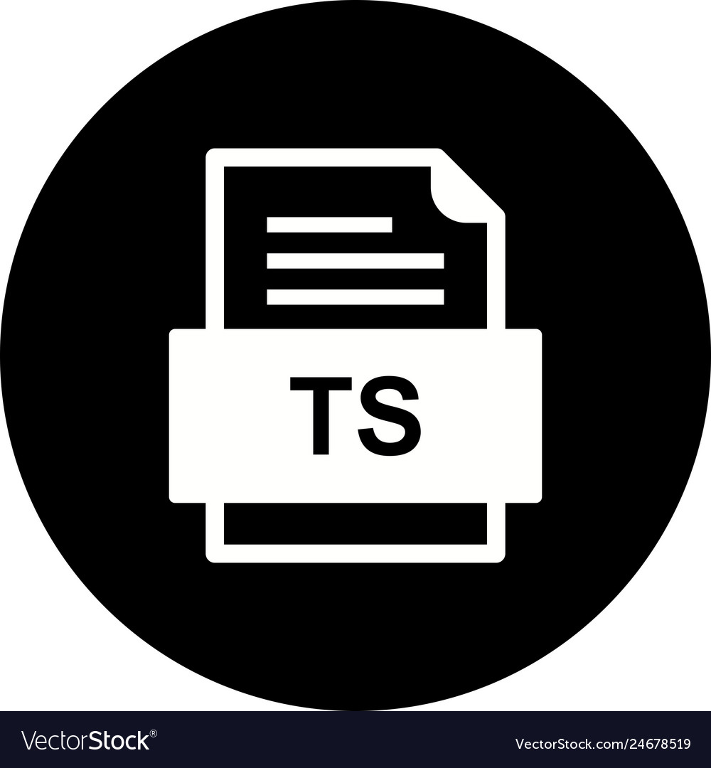 Ts file document icon