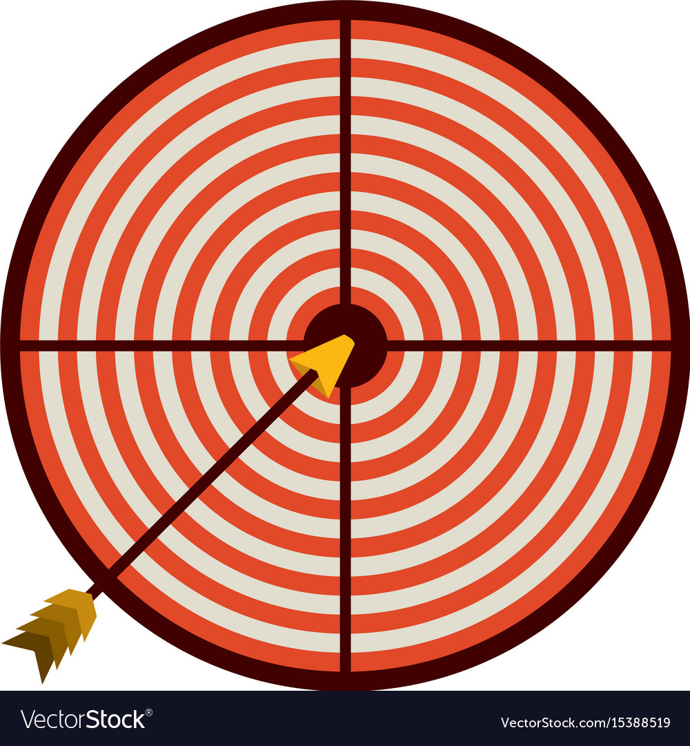 White background with colorful graphic of arrow