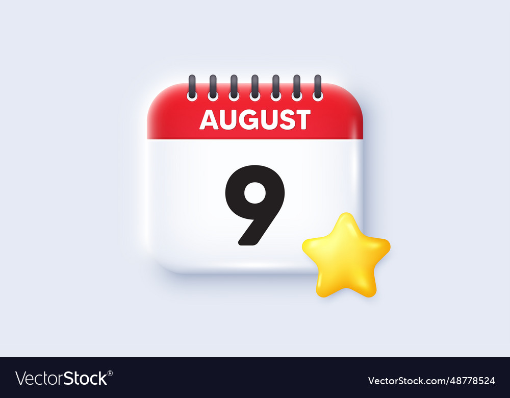 9th day of the month icon event schedule date