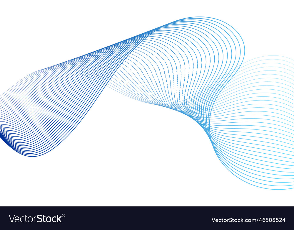 Abstract colorful wave element for design digital vector image Abstract colorful wave element for design digital