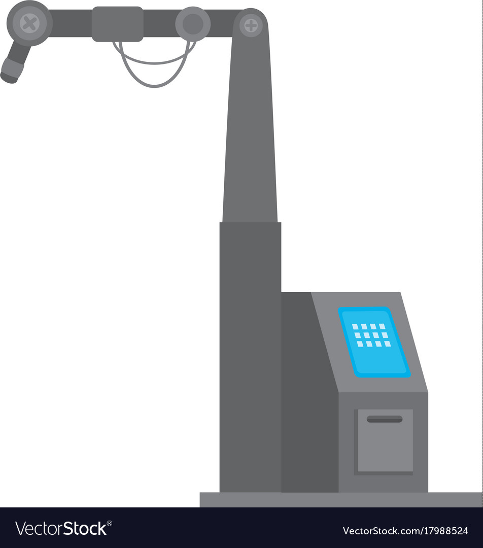 Assembly machine isolated icon