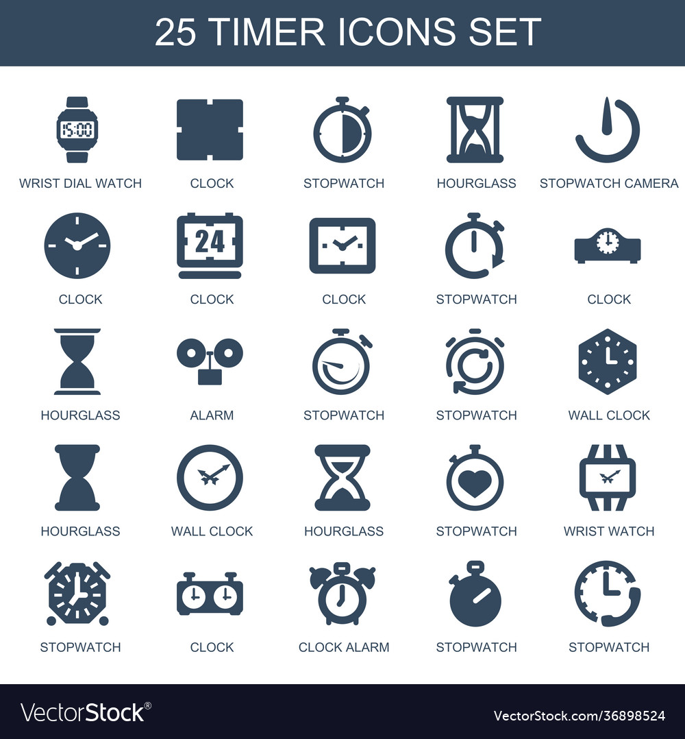 Timer icons