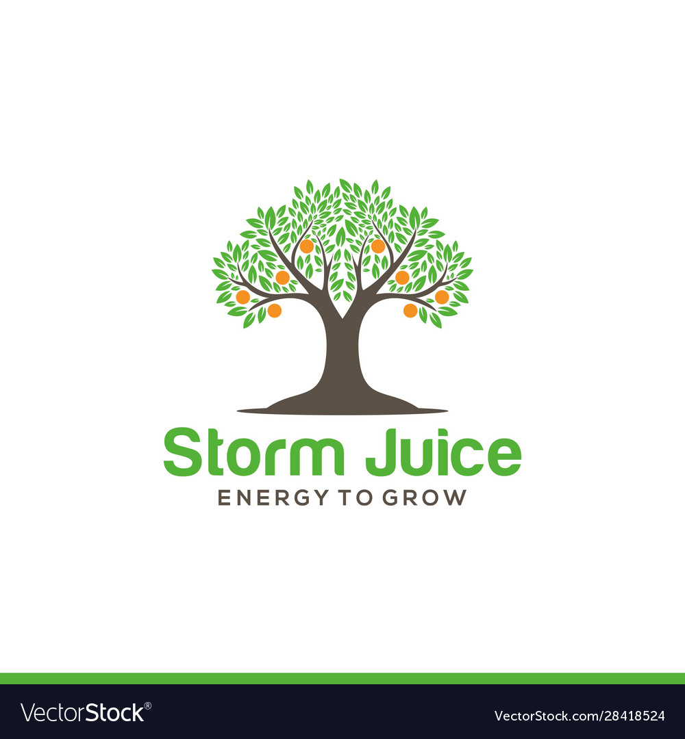 Tree Emblem Logo Design Vorlage