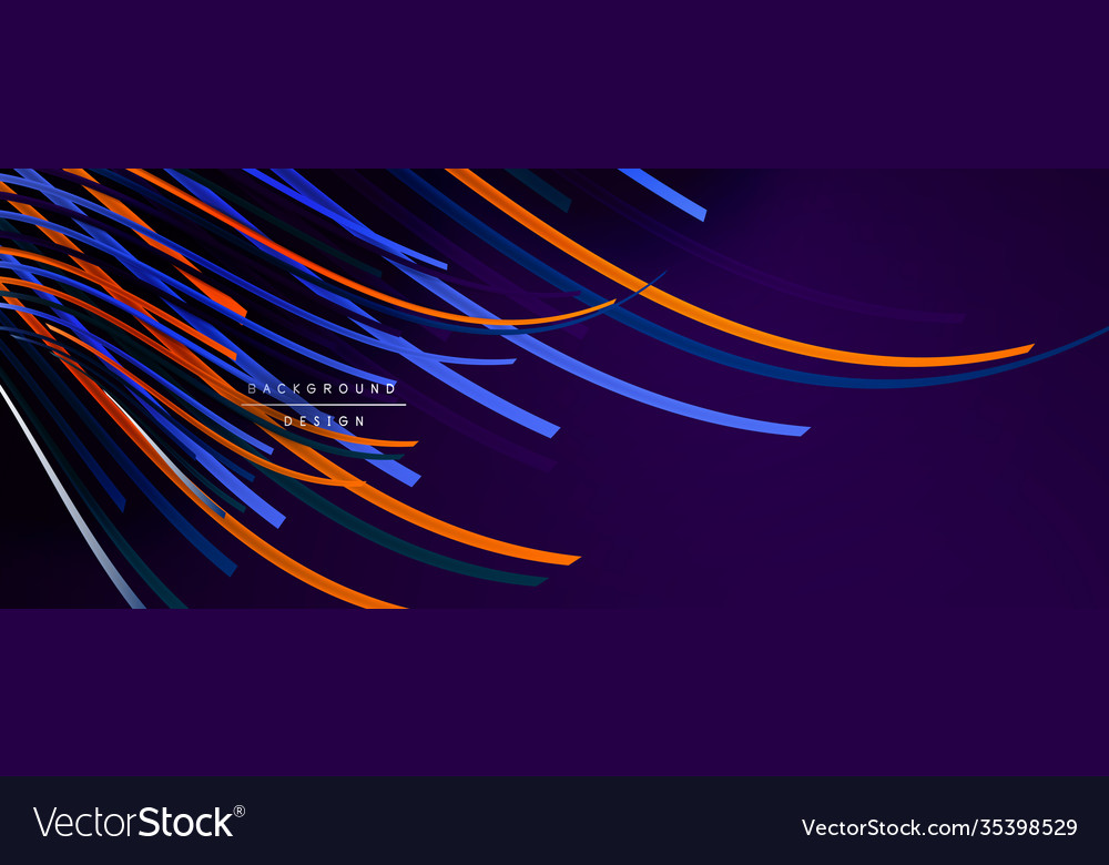 Abstract colorful lines background