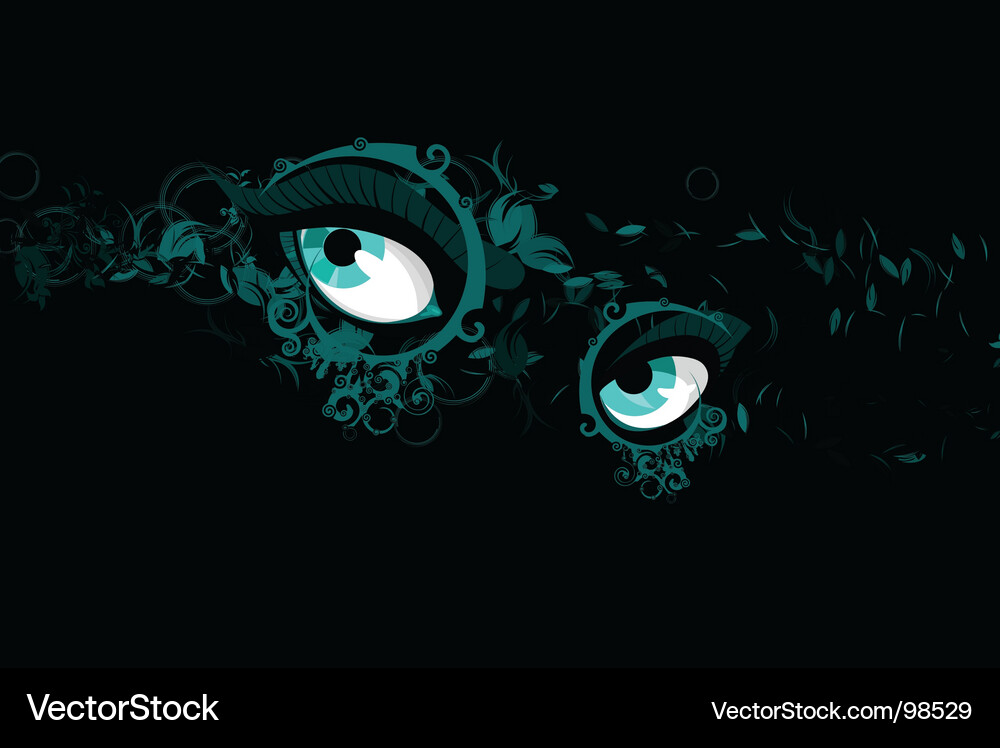 Abstract eyes Royalty Free Vector Image - VectorStock
