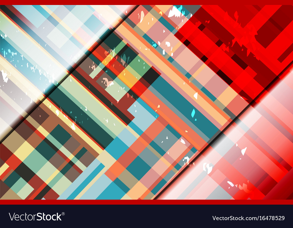 Geometric Square Pattern