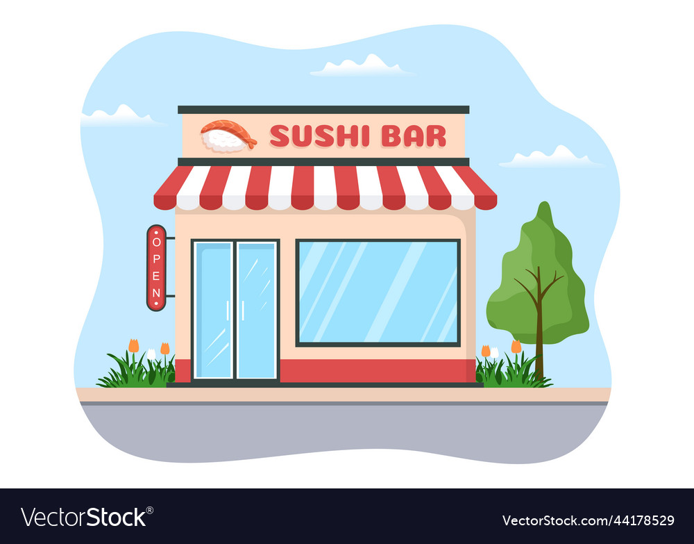 sushi-bar-japan-asian-food-or-restaurant-vector-image