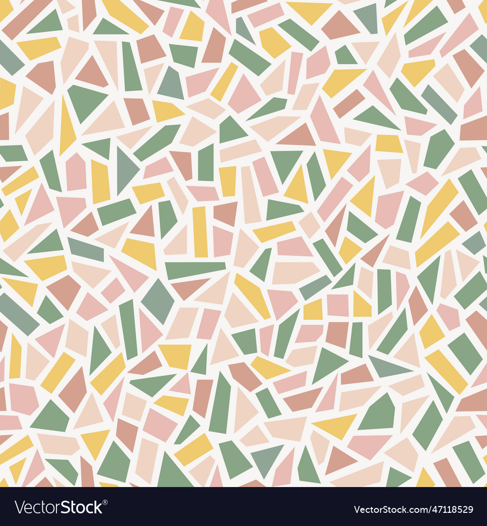 Terrazzo abstract seamless pattern stone