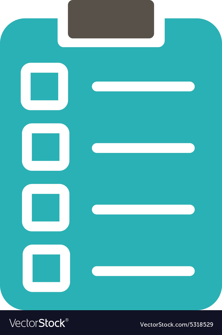 Test task icon from business bicolor set