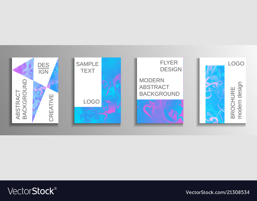 Creative fluid backgrounds from current forms Vector Image Creative fluid backgrounds from current forms