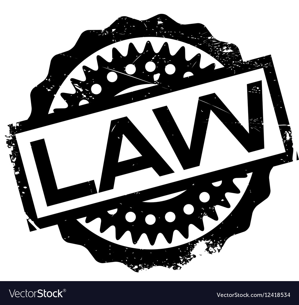 Law rubber stamp Royalty Free Vector Image - VectorStock