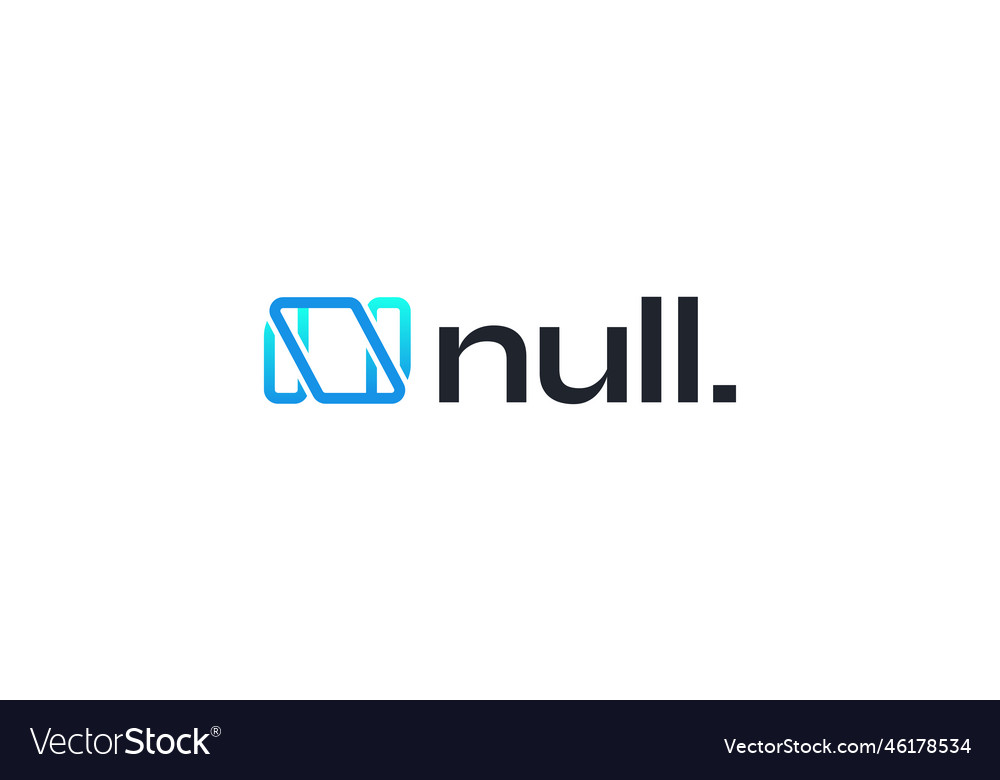 Modern and minimalist letter n logo design