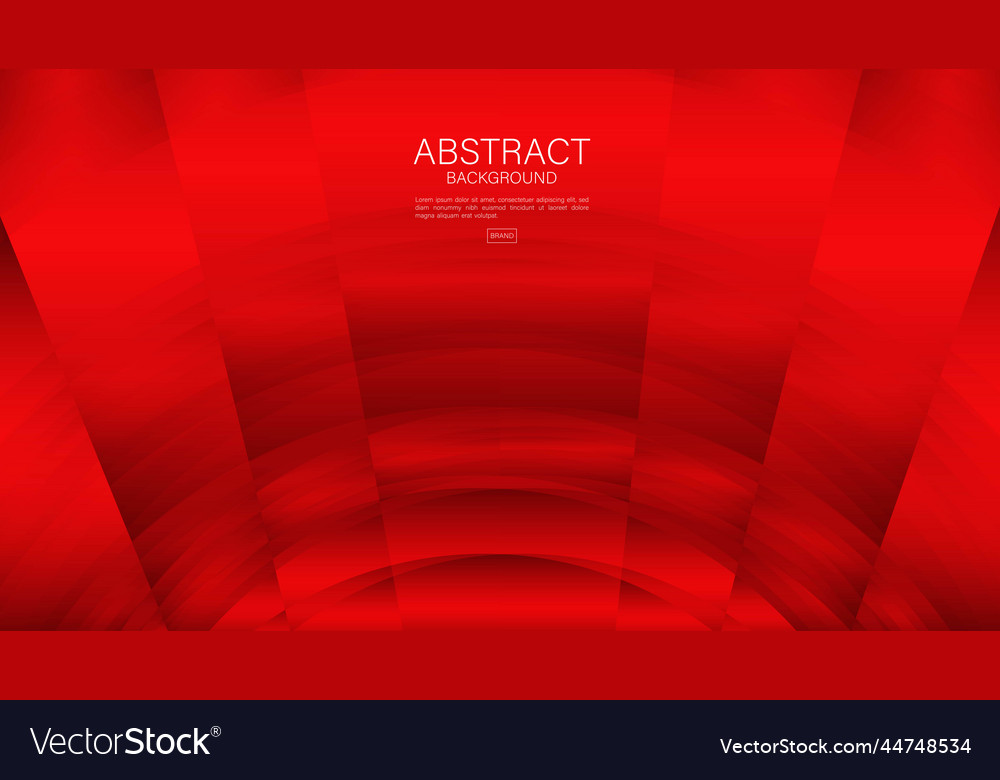 Red abstract background wave vector image Red abstract background wave