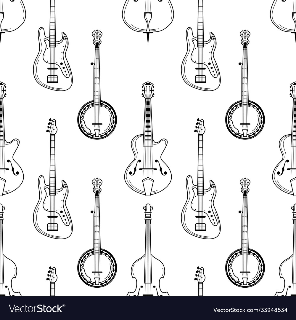 Stringed Instruments Pattern