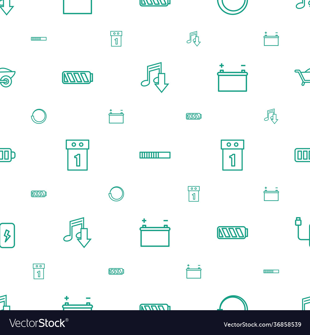 Load icons pattern seamless white background