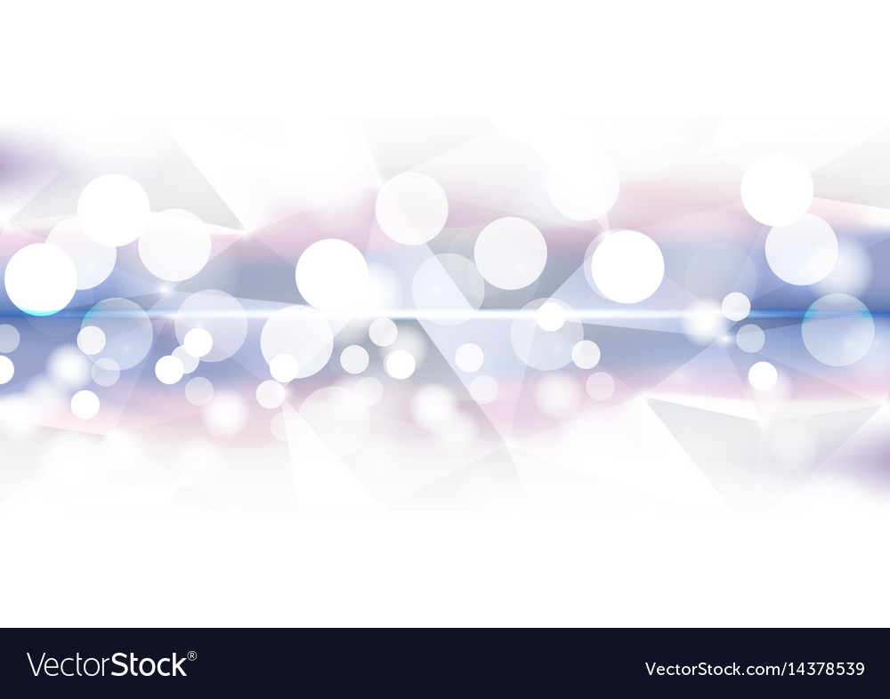 Technological geometric colorful bokeh abstract