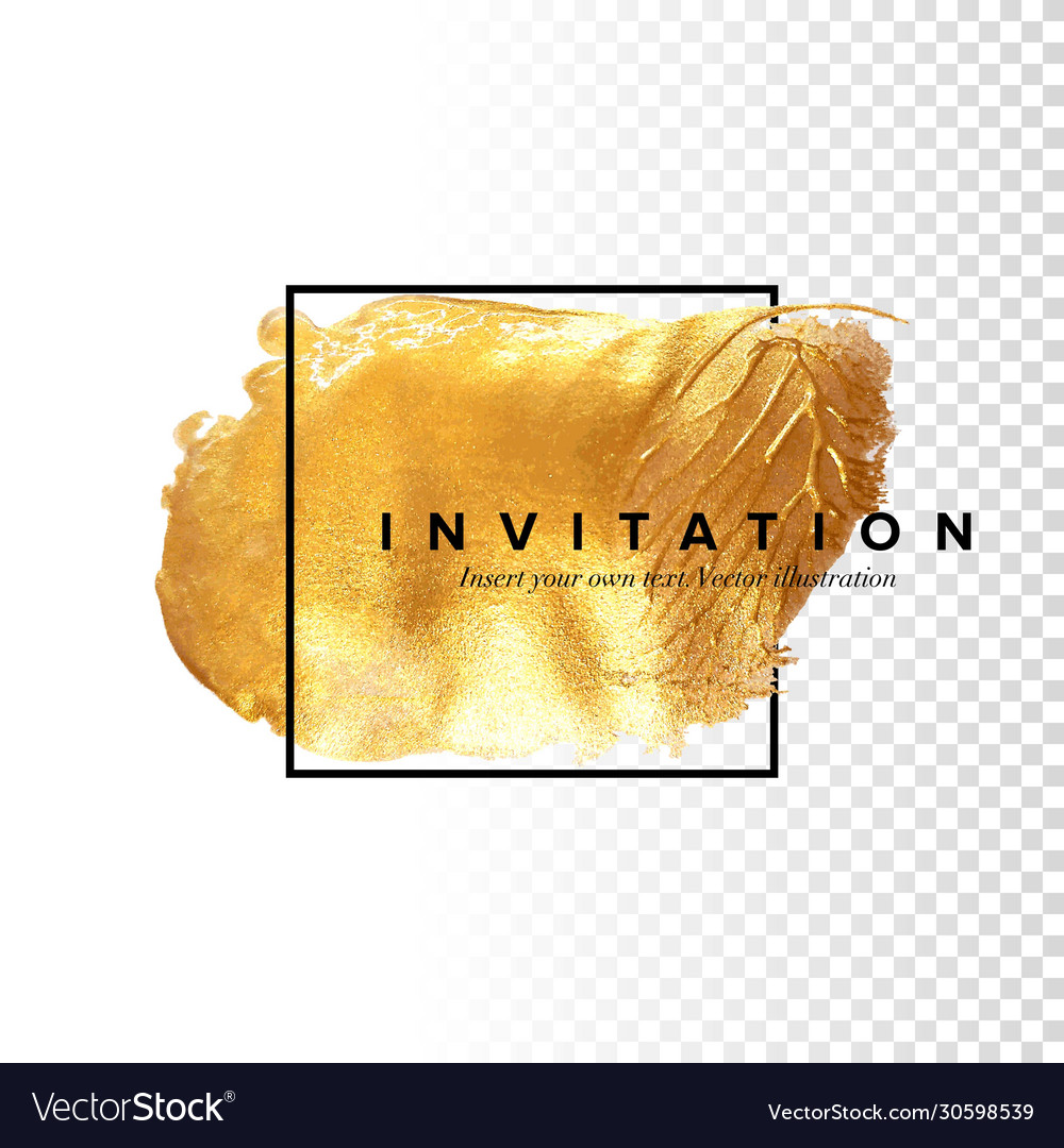 Template for invitation Royalty Free Vector Image