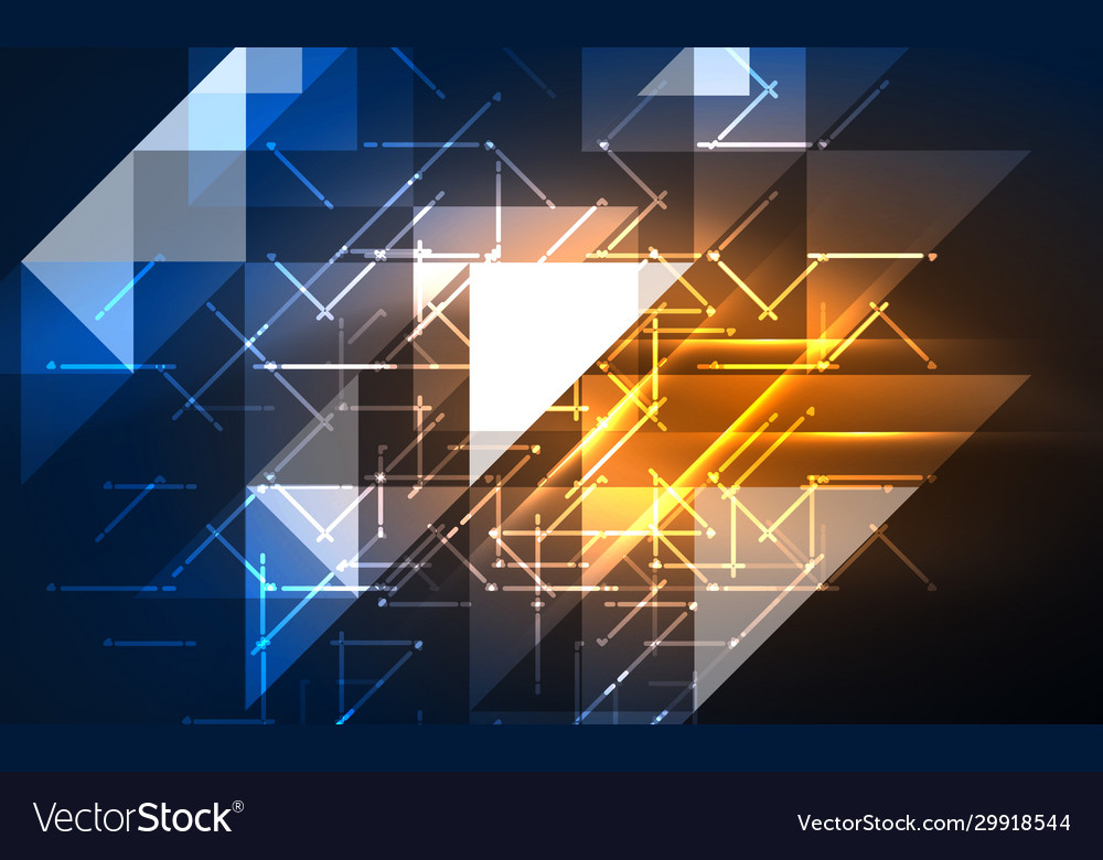 Abstract background mosaic triangle pattern