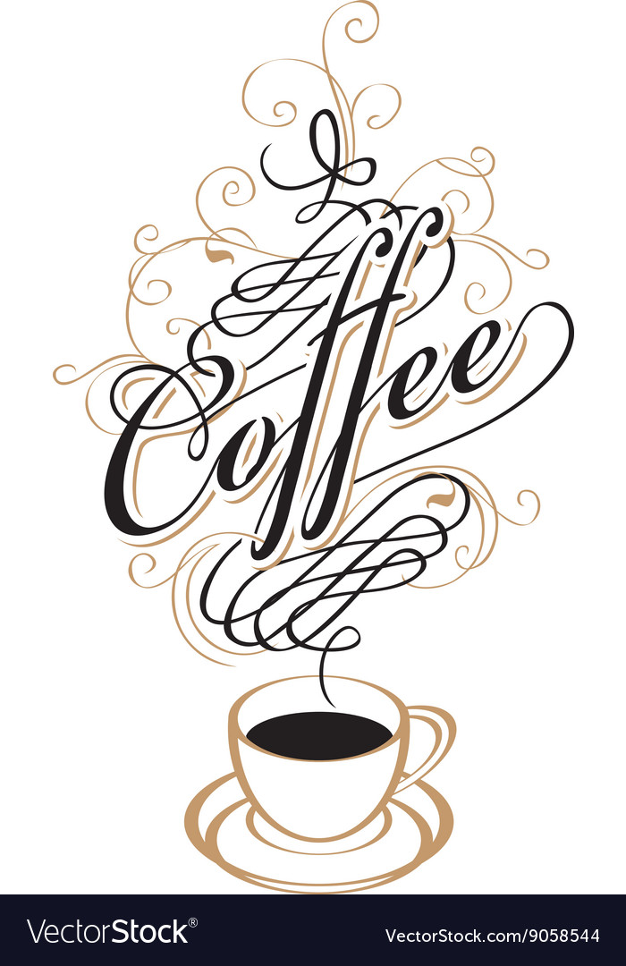 Download Coffee cup with steam Royalty Free Vector Image