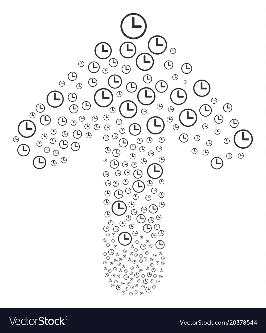 Forward path arrow composition with clock