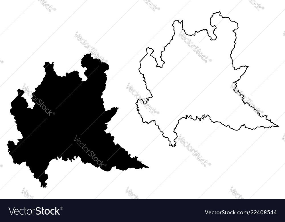 Lombardy map