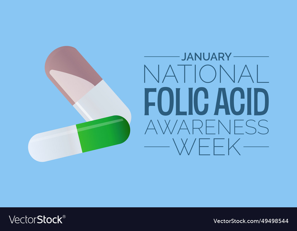 National folic acid awareness week template