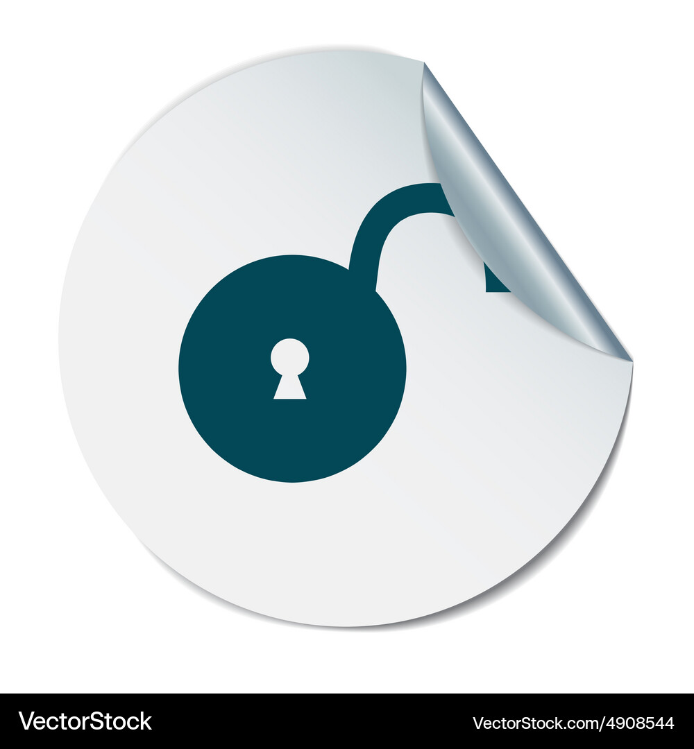 Padlock Royalty Free Vector Image - VectorStock