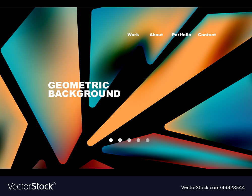 Shards shape composition abstract background web