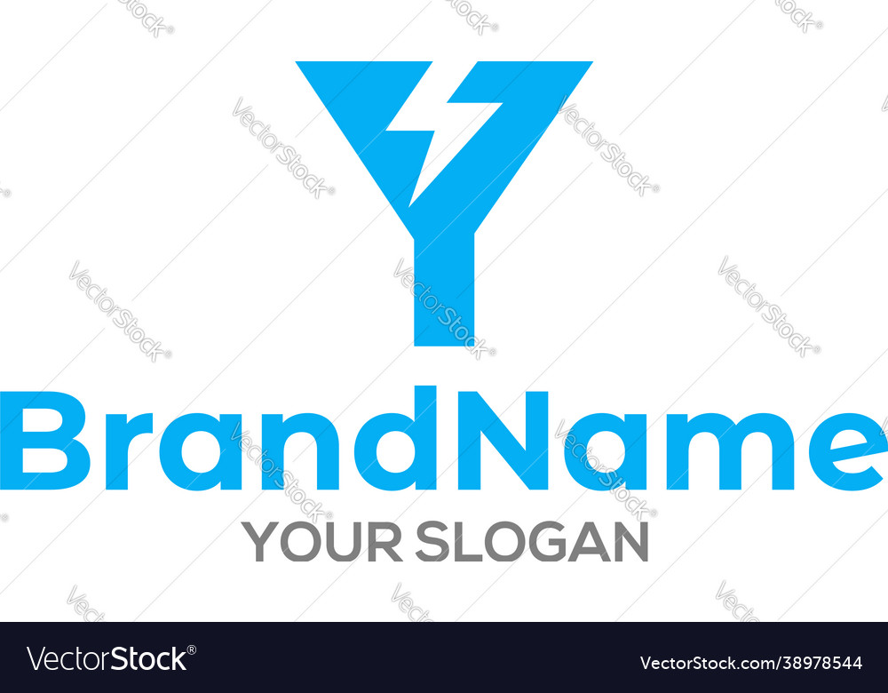 Y electric logo design