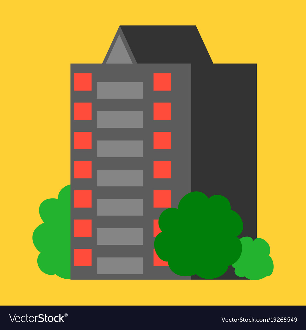 A modern multi-storey building with complex