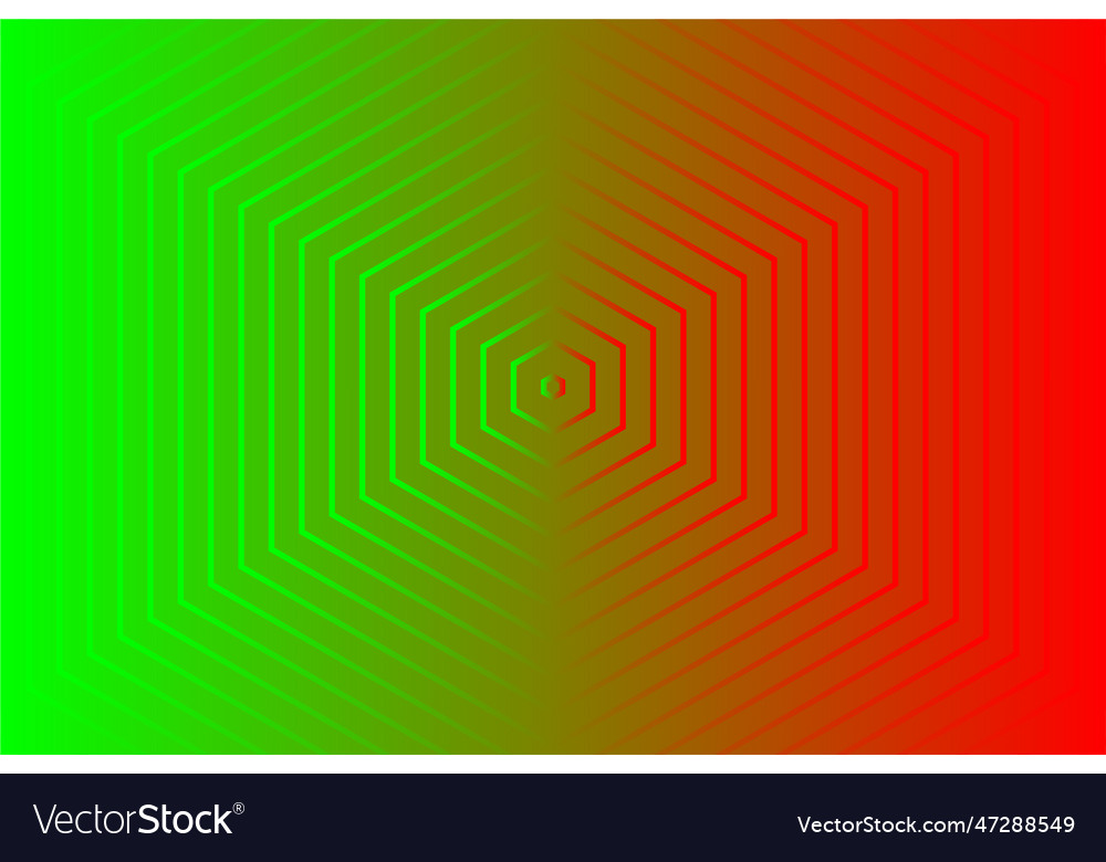 Gradient green red background vector image Gradient green red background