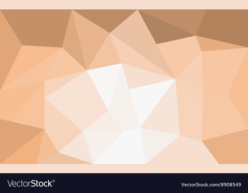 Orange triangle structure abstract background