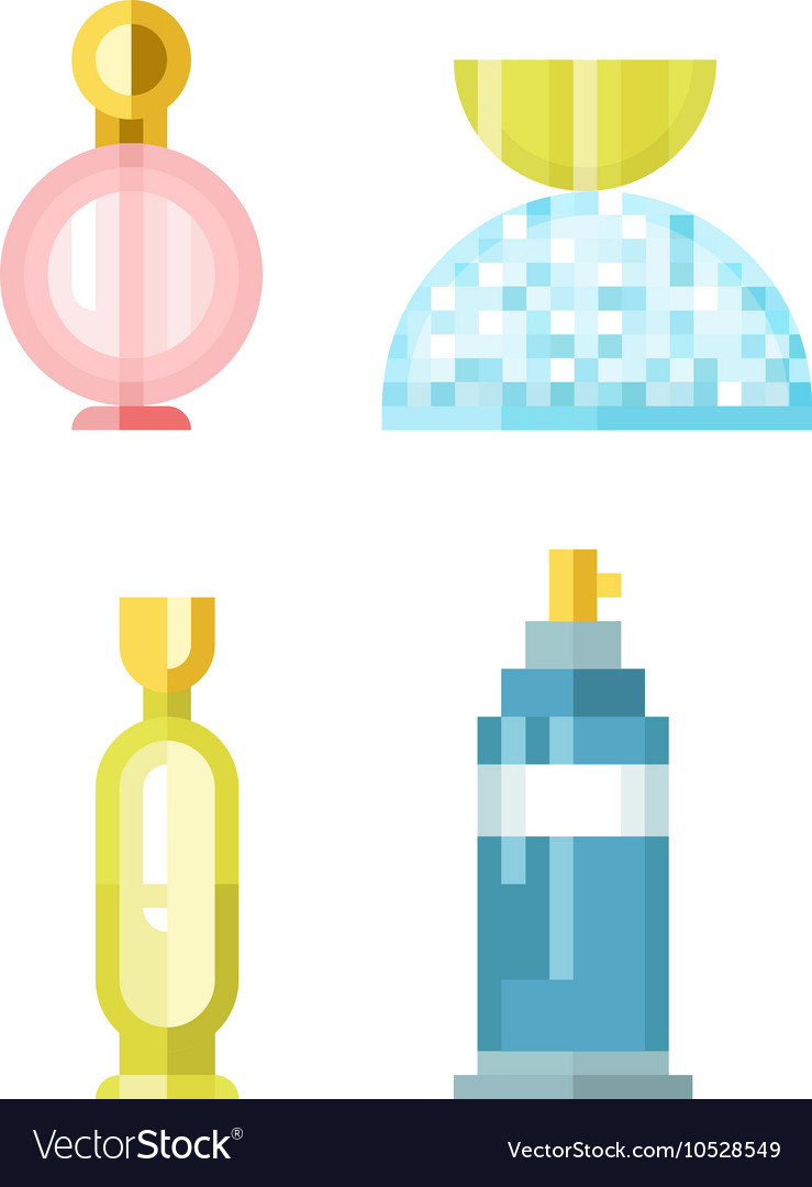 Perfume bottle template