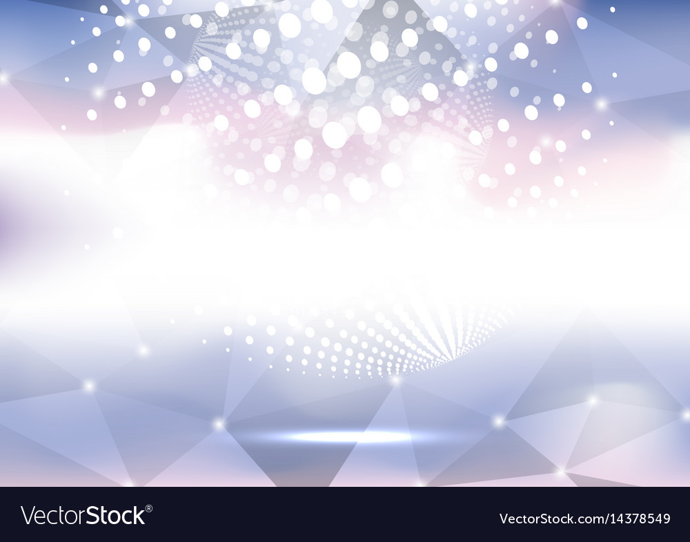 Technological geometric colorful global interface