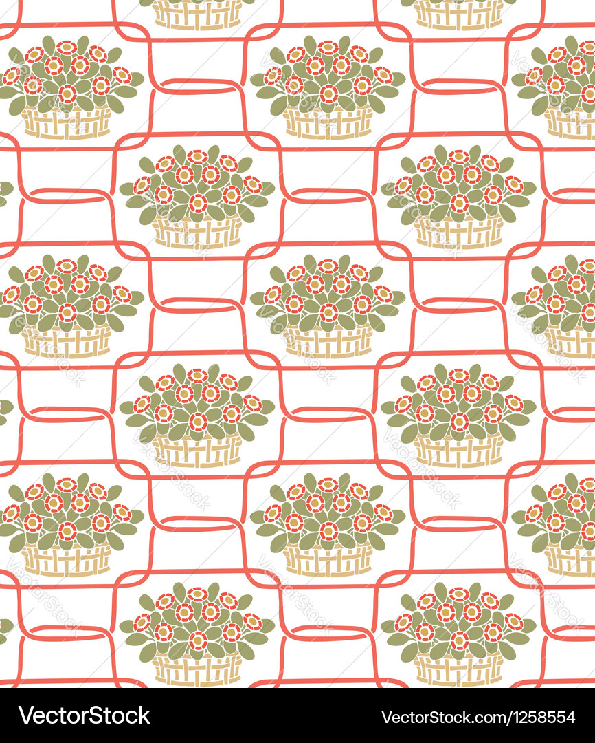 Basket Royalty Free Vector Image - VectorStock