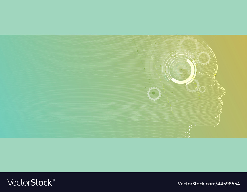 Conceptual technology of artificial intelligence vector image Conceptual technology of artificial intelligence
