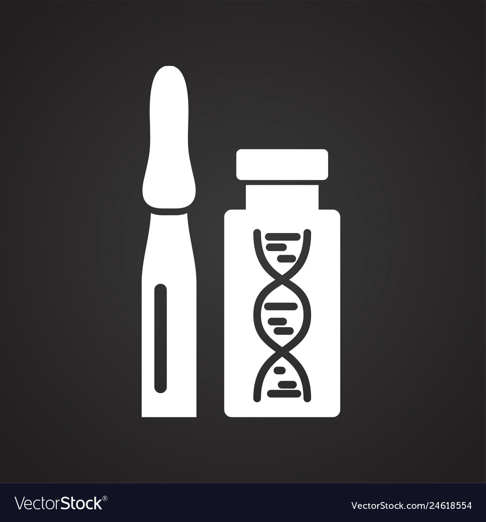 Gmo icon on background for graphic and web design vector image Gmo icon on background for graphic and web design